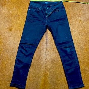 J Crew Black Slim Jeans